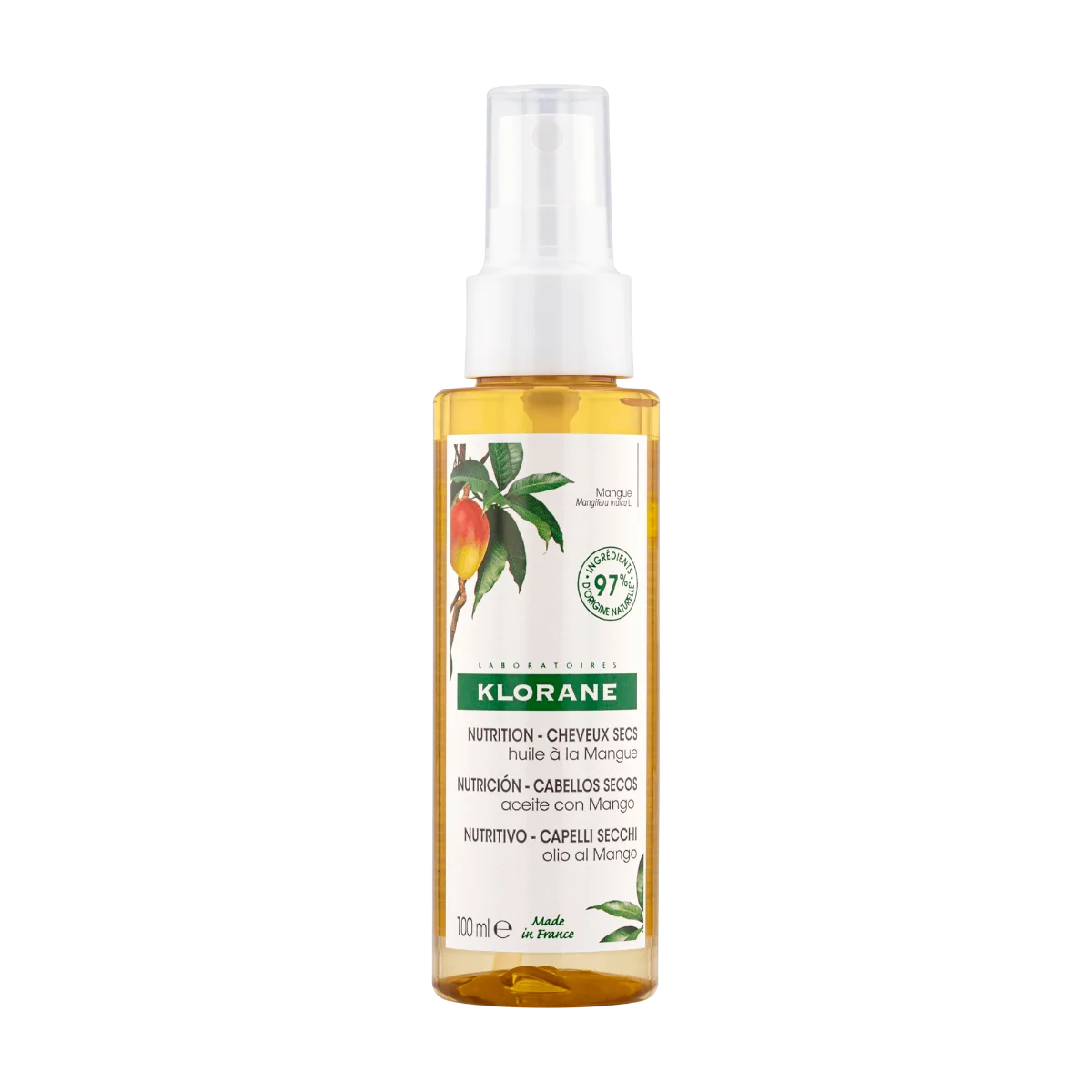 KLORANE HUILE DE MANGUE 1×100 ml, olej
