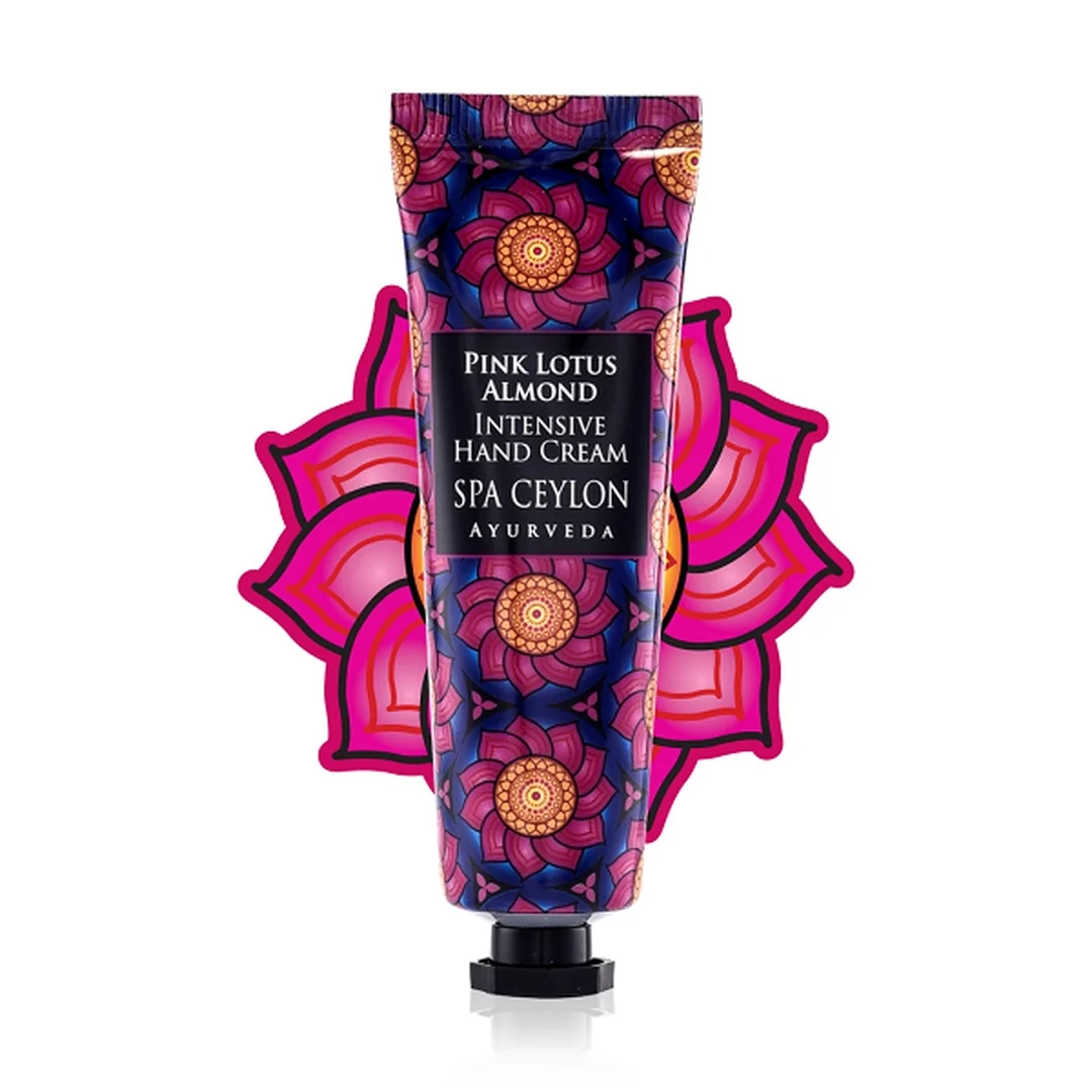 Krém na ruky Pink Lotus Almond 30 g, lotos a mandle