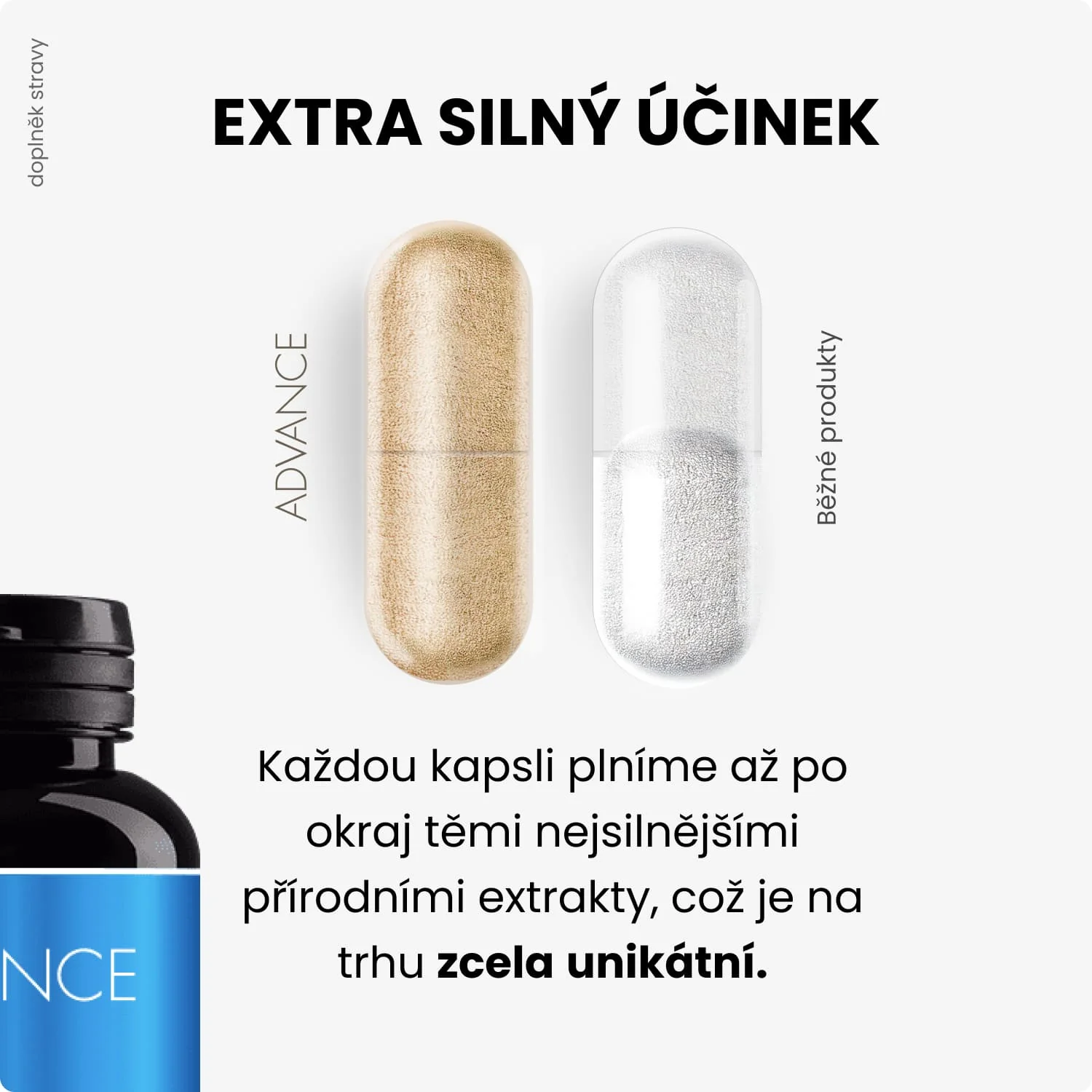 ADVANCE BrainActive 60 kapsúl - pamäť, koncentrácia, energia 1×60 cps, výživový doplnok