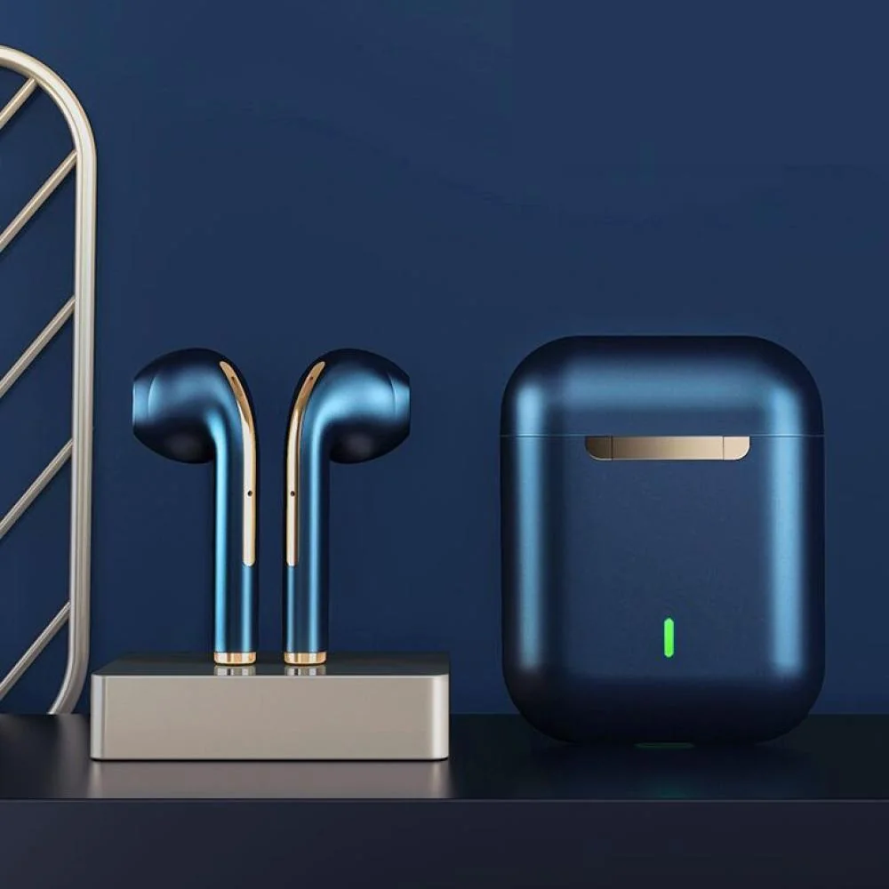 Bezdrôtové slúchadlá s mikrofónom - Zelená TWS technológia, Blueto