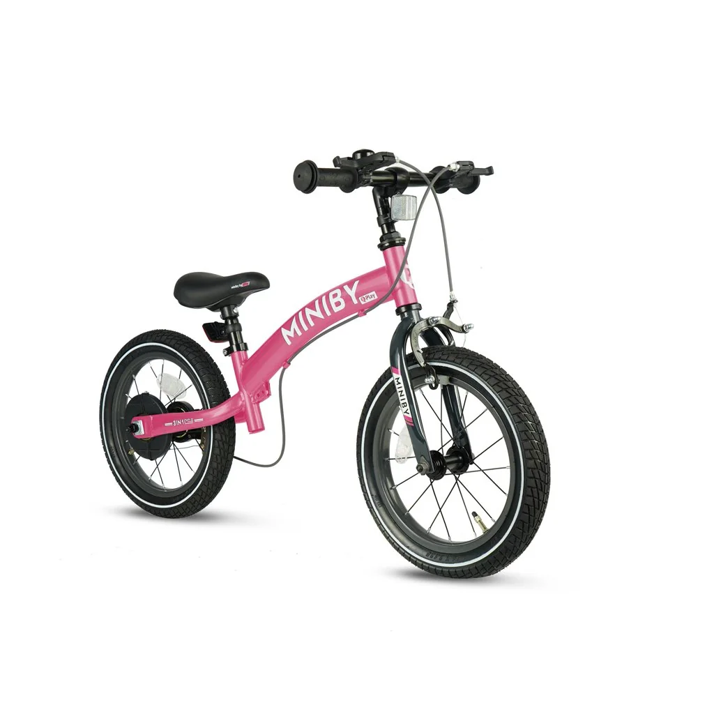 Bicykel Miniby 3v1 Pink, vek 2 - 8 rokov