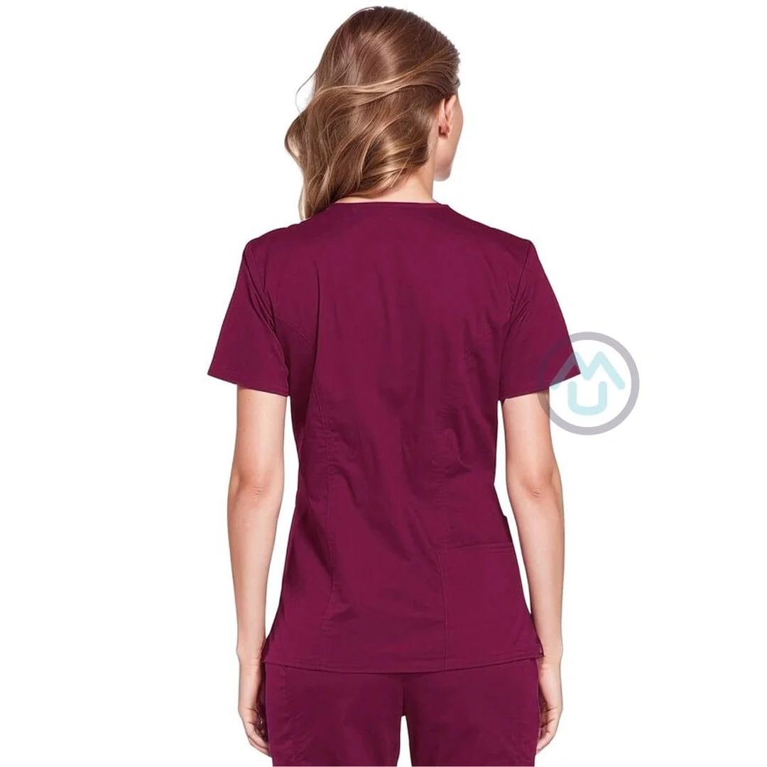 Zdravotnícka blúza Cherokee Core Stretch BEST- vínová 2XL