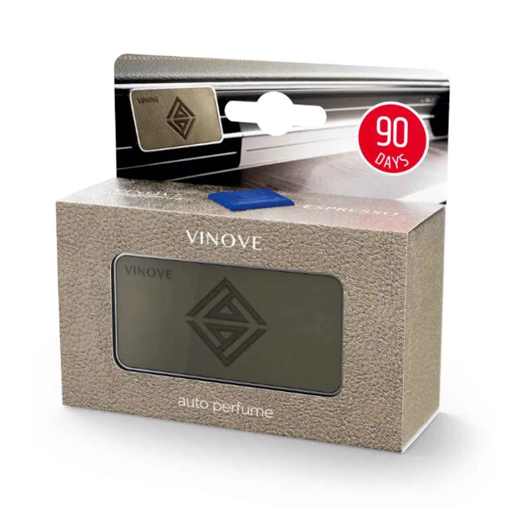VINOVE - Classic Leather Line - Espresso - Indianapolis 1×1 ks, osviežovač vzduchu do auta