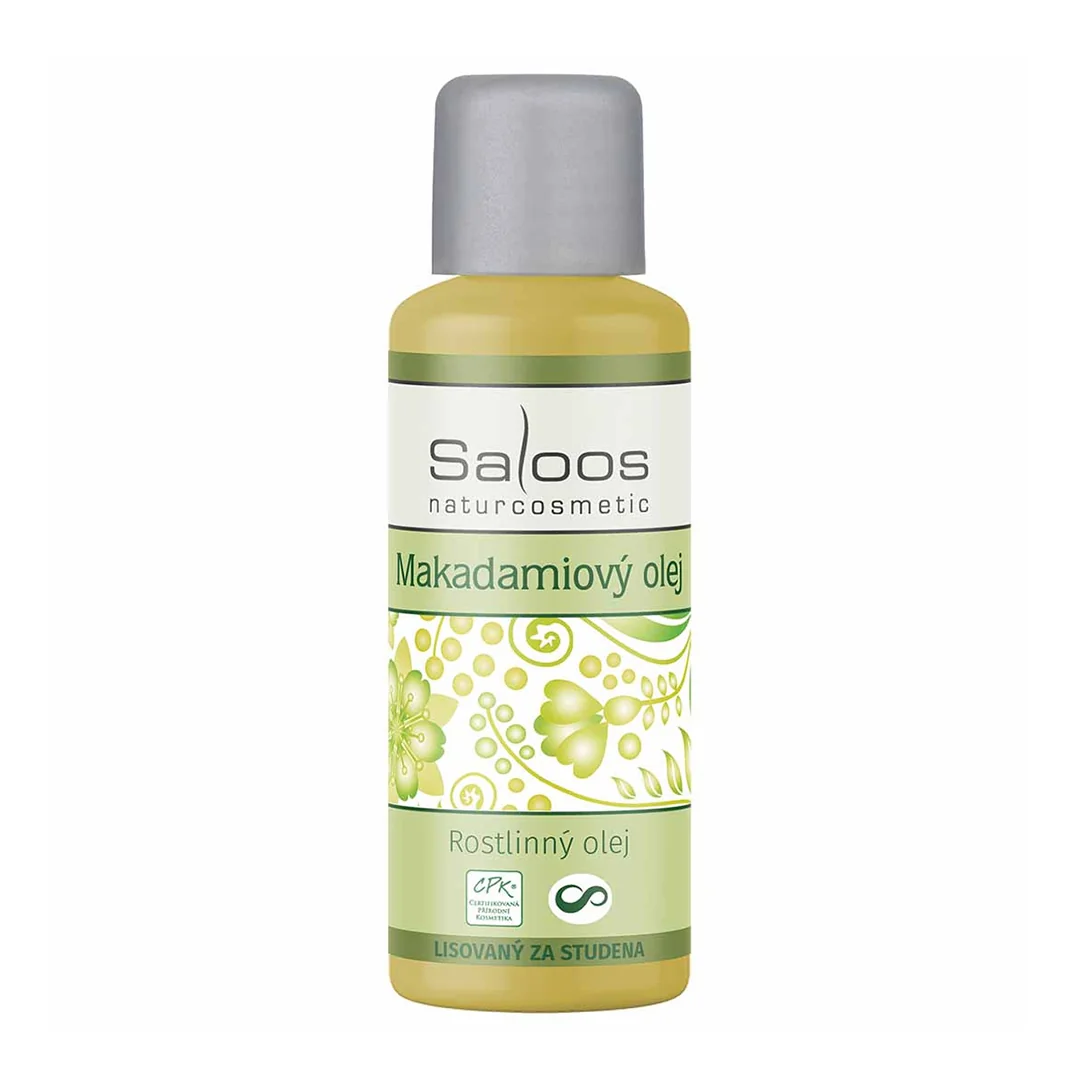 Saloos Rastlinný olej MAKADAMIOVÝ 1×50 ml, olej na pleť