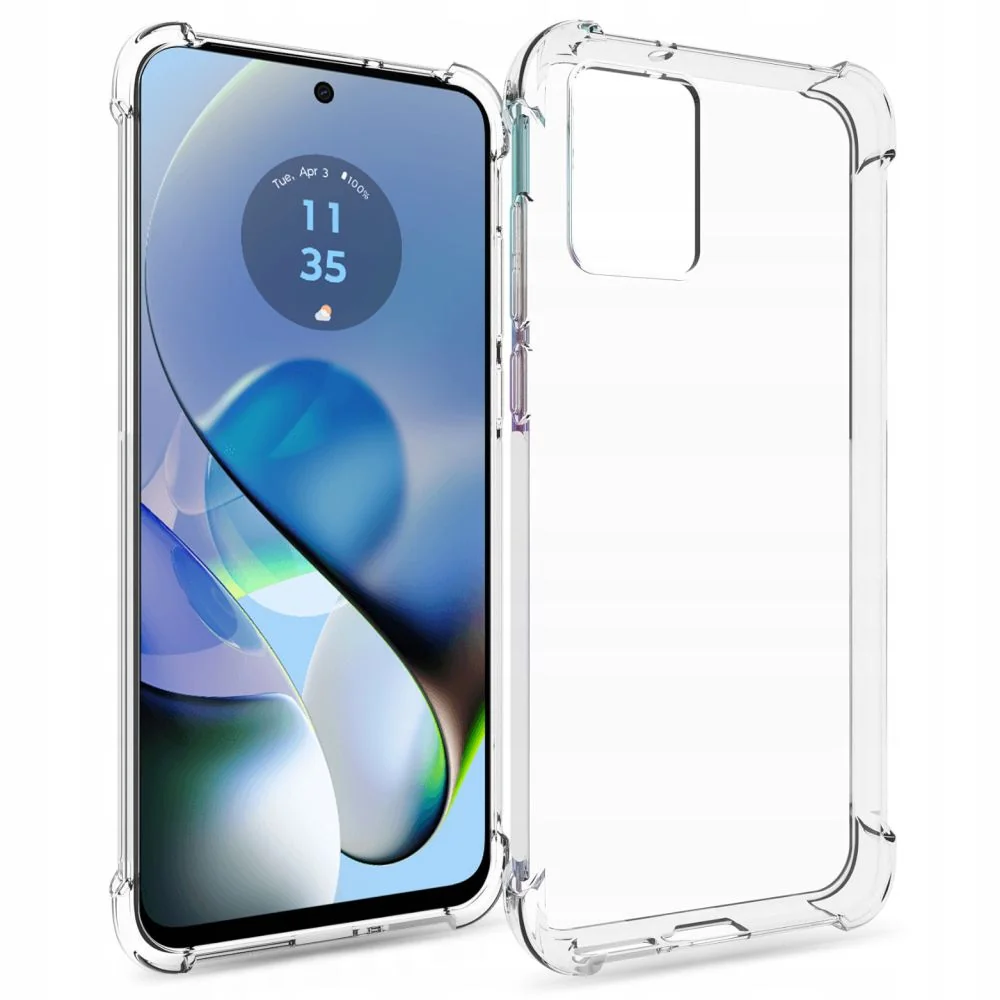 Tech-Protect FlexAir kryt na Motorola Moto G54 5G priesvitný