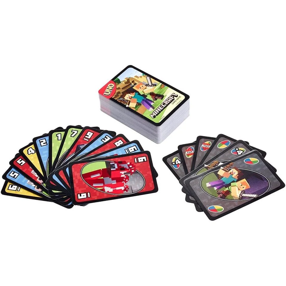 Mattel Karty UNO Minecraft
