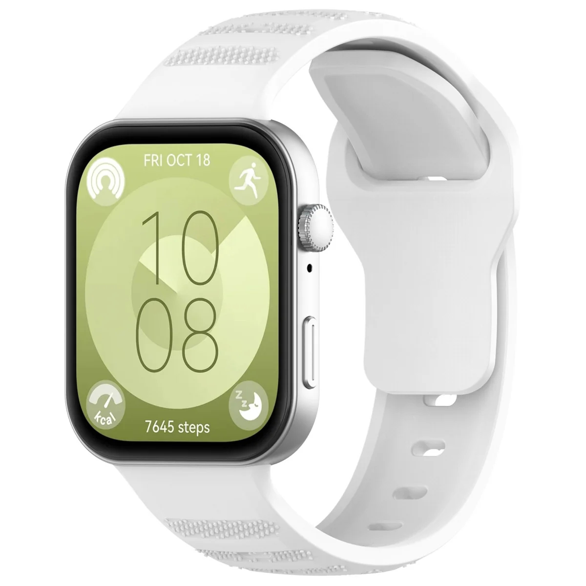 BStrap Silicone remienok na Huawei Watch Fit 3, white