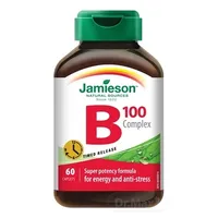JAMIESON B-KOMPLEX 100 mg S POSTUPNÝM UVOĽŇOVANÍM