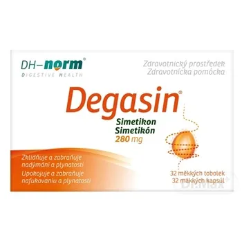 Degasin 280 mg 1×32 cps, na črevné ťažkosti
