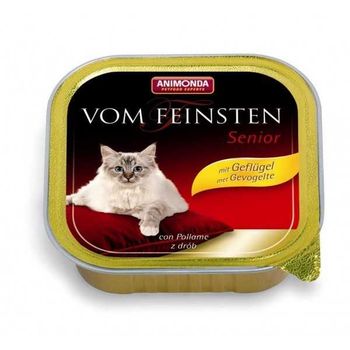 Animonda Vom Feinsten Cat Senior Konzerva - Hydina 1×100 g, paštéta pre mačky