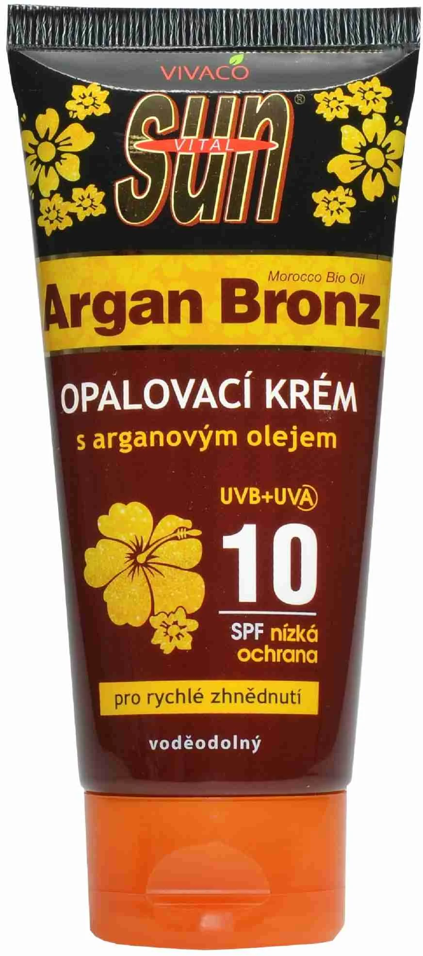 SUN ARGAN opaľovací KRÉM SPF10-tuba 1×100 ml, opaľovací krém