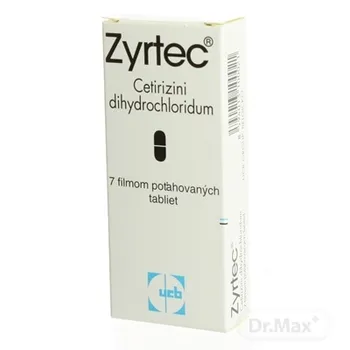 ZYRTEC 1×7 tbl, 10 mg