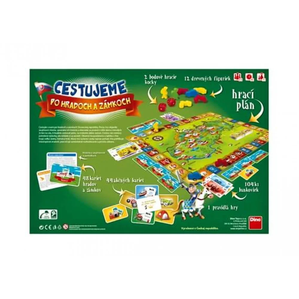 Cestujeme po hradoch a zámkoch SK-DINOTOYS