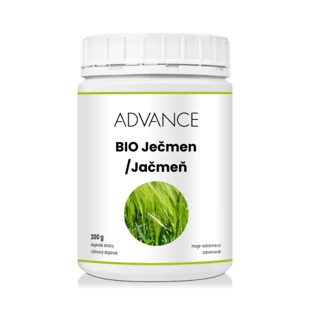 ADVANCE Jačmeň BIO 200 g 1×200 g, výživový doplnok