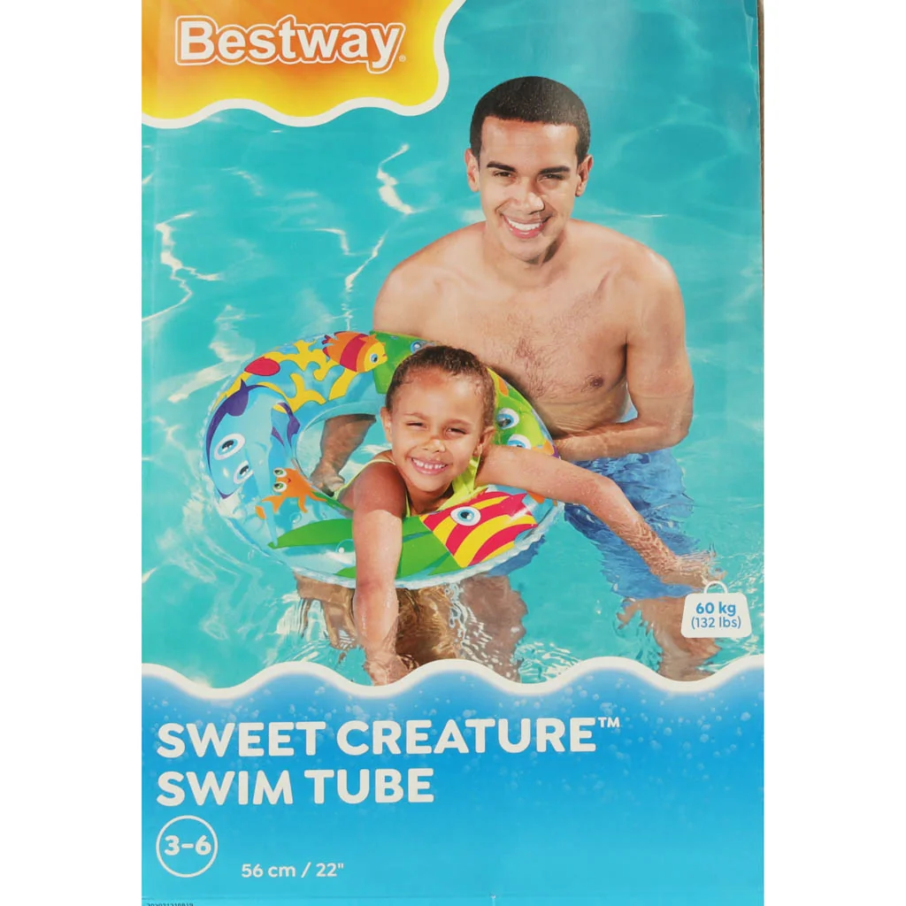 Nafukovací plavecký kruh BESTWAY 36013 ryba 56 cm