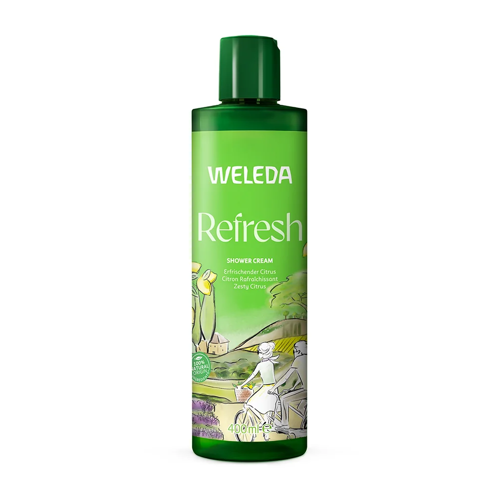 WELEDA REFRESH Citrusový sprchovací krém 400 ml