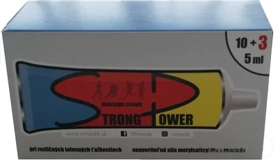 STRONG POWER masážny krém 13×5 ml, masážny krém