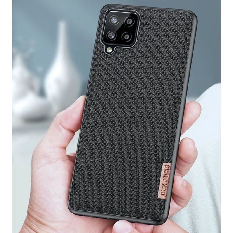 Dux Ducis Fino kryt na Samsung Galaxy A12, čierny