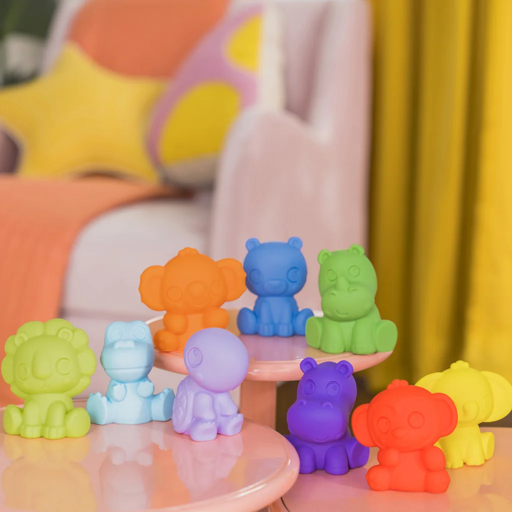 BRIGHT STARTS Hračka zvieratká set 9 ks TropicAnimals, 3m+ 1×1 ks, hračka
