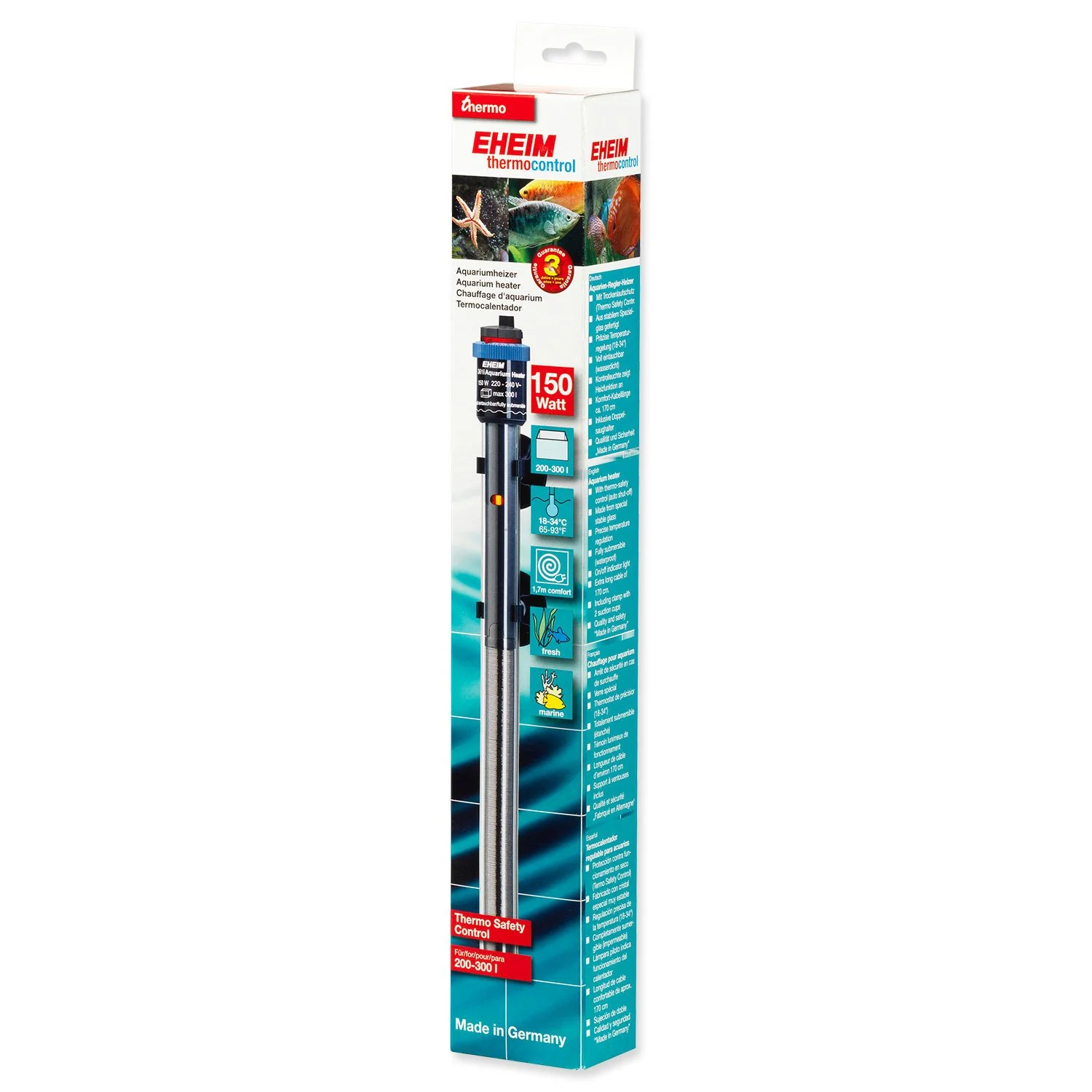 Ohrievač Eheim Thermocontrol 150W,200-300l