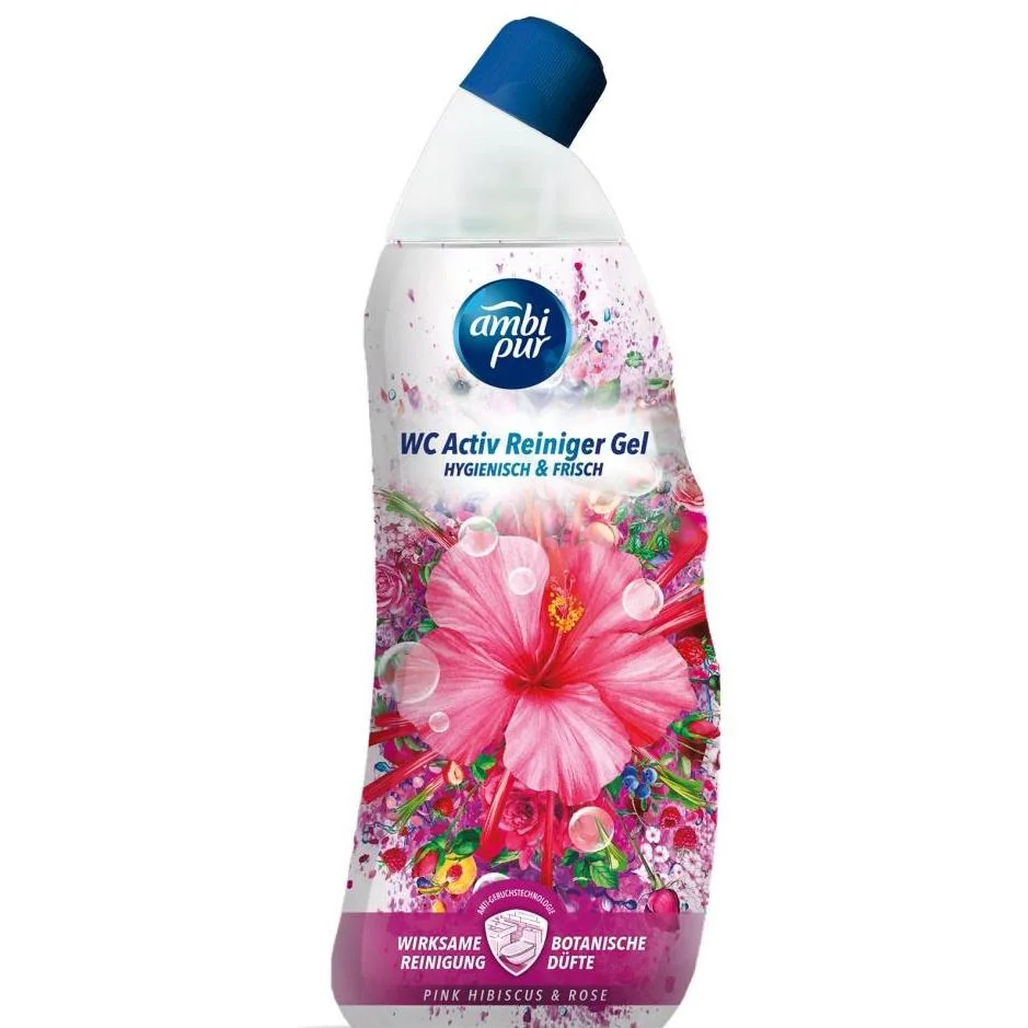 AMBI PUR wc gél pink hibiscus rose 750ml