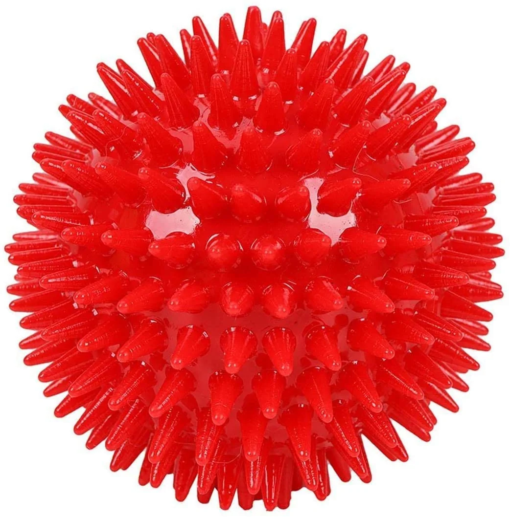 Doka Cervena lopticka piskajuca A.U.V. 1×1 ks, hračka pre psy