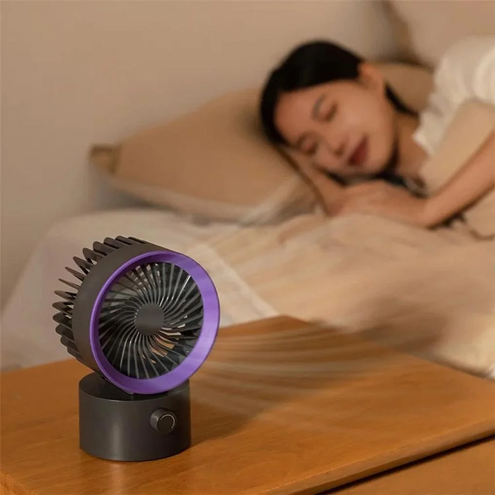 MG LLD-F87R bezdrôtový stolný ventilátor, čierny