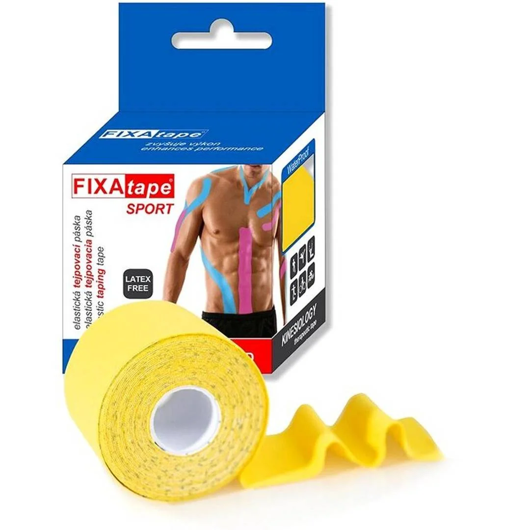 FIXATAPE sport tejpovacia páska žltá 5cm x 5m
