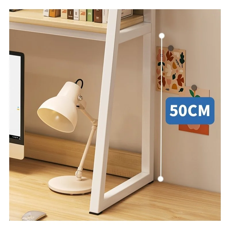 Livefy polica na stôl Shelfy 95x32x90cm, čierna
