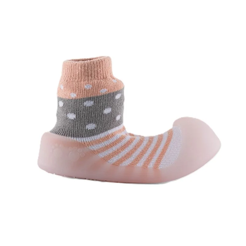 Chameleon ponožkotopánky Chameleon Pink Polka veľ. 135