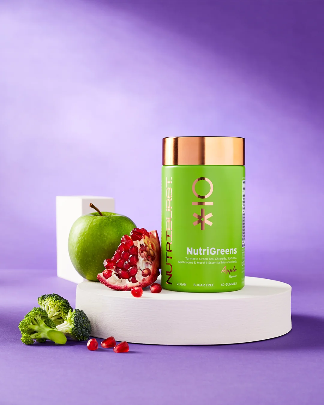 Nutriburst Premium NutriGreens gummies 60 ks