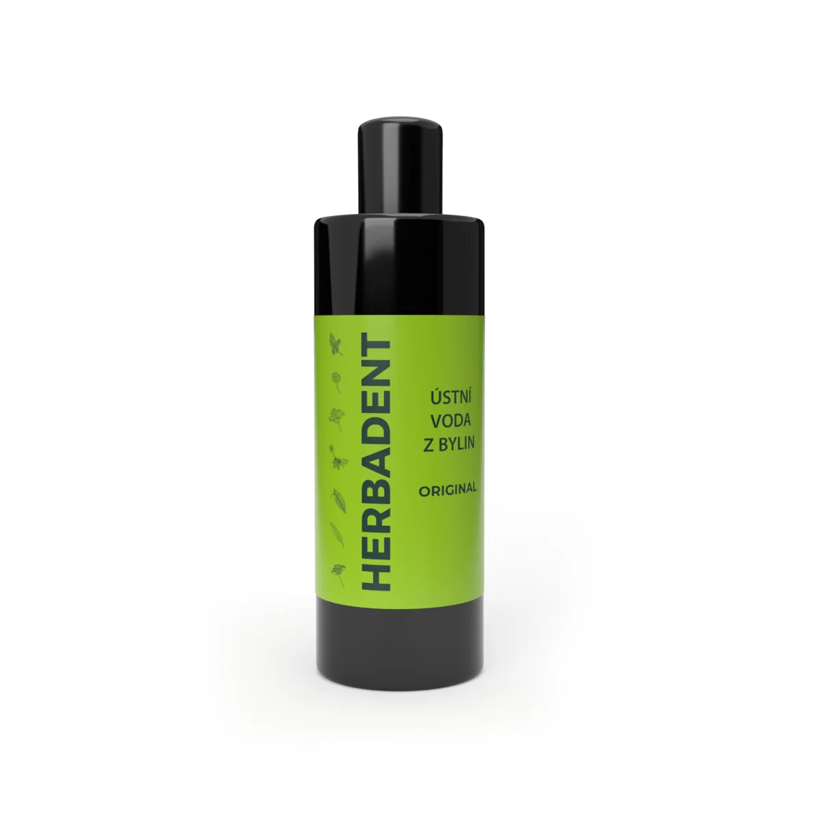 HERBADENT original Bylinná ústna voda 1×400 ml, ústna voda