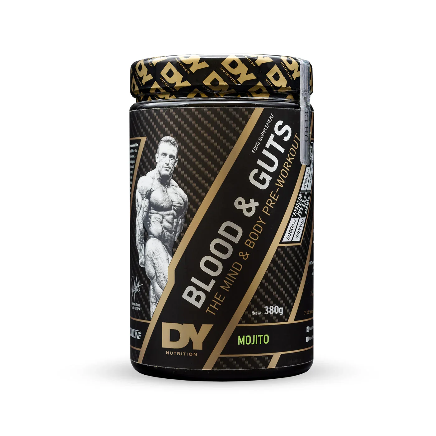 DY Nutrition Blood and Guts 380 g mojito