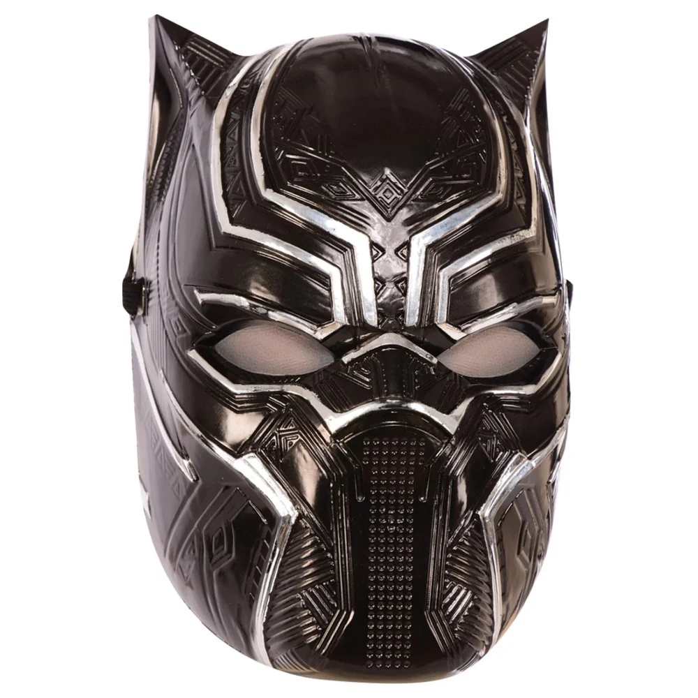 Maska Black Panther detská metalická-MOVEO