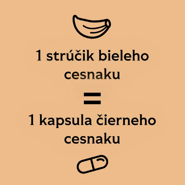 TEREZIA ČIERNY CESNAK 1×60 cps, výživový doplnok