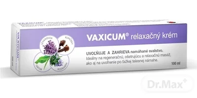 VAXICUM 1×100 ml, relaxačný krém
