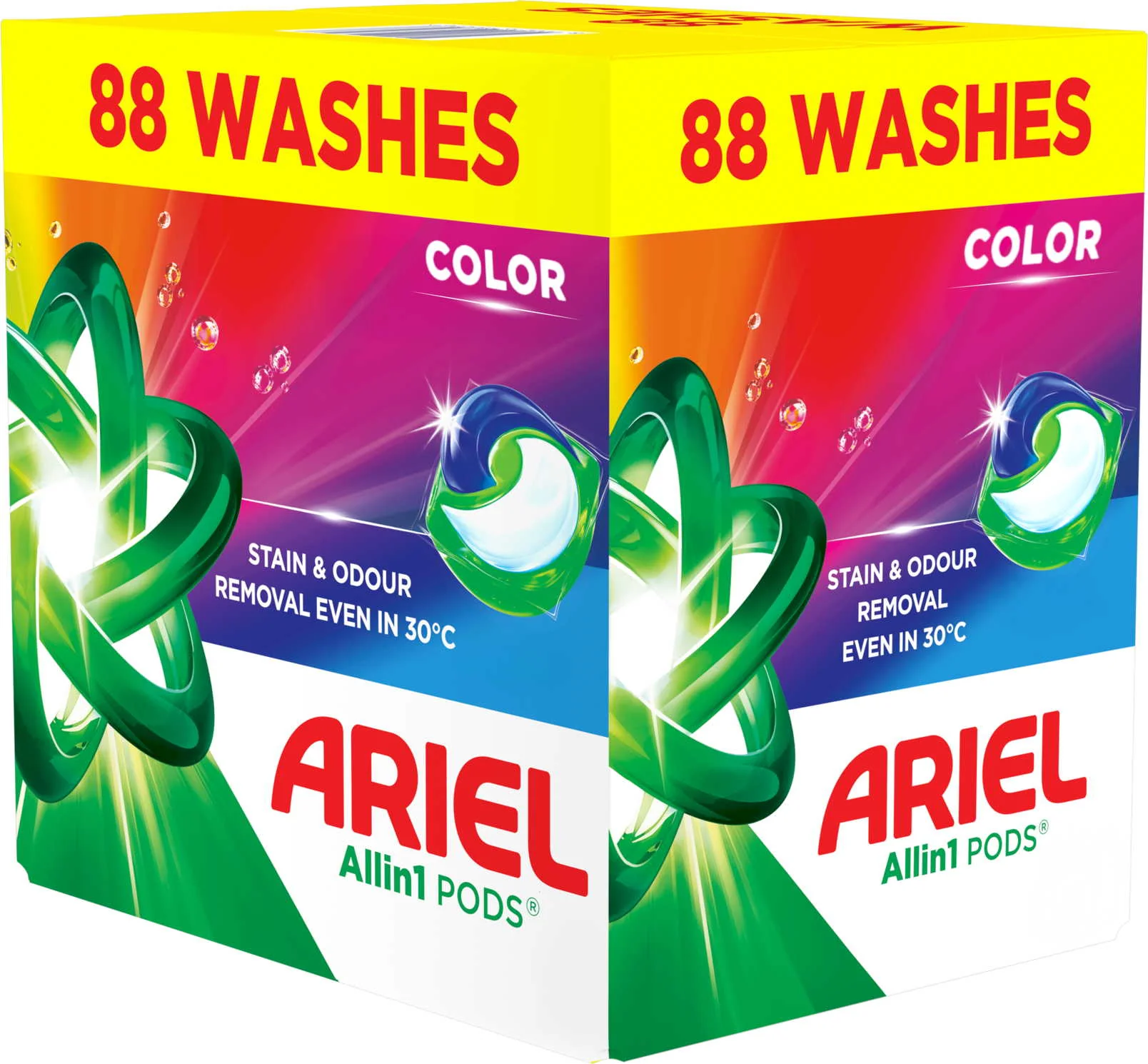 Ariel All-in-1 Color kapsuly na pranie 88 ks