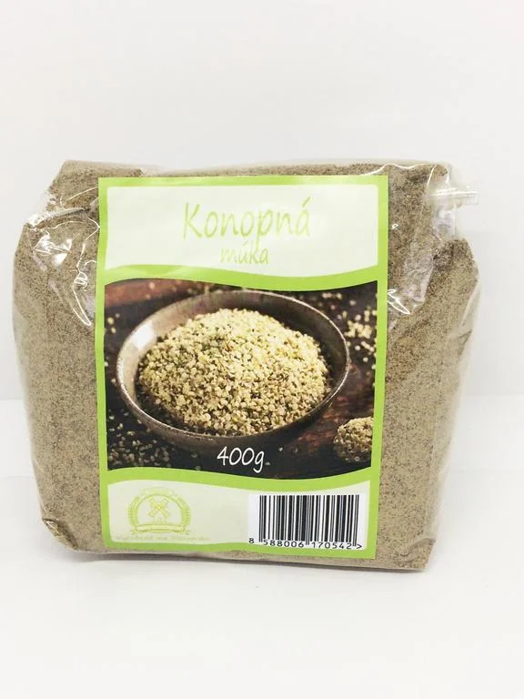 Konopná múka 1×400 g, možnosť nahradenia obyčajnej múky