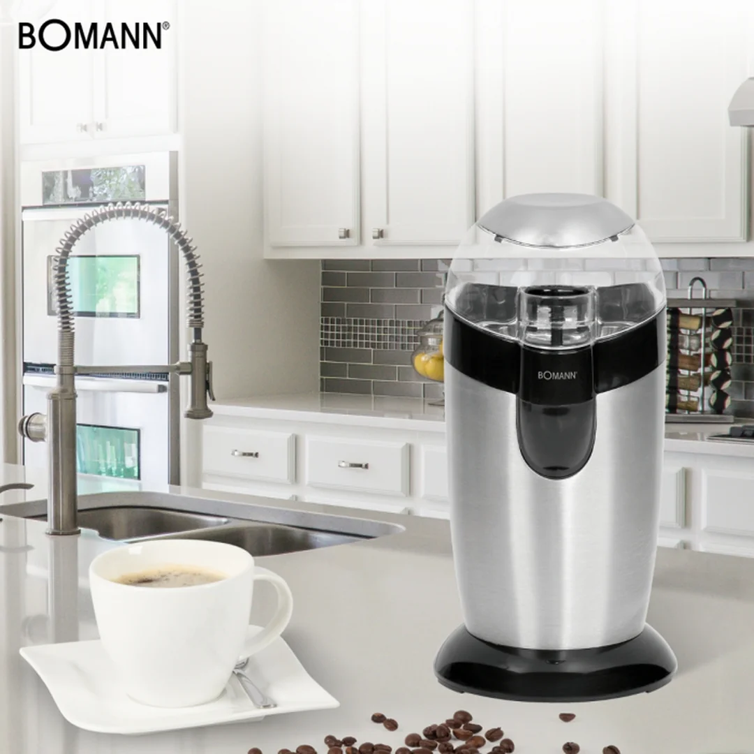 Bomann KSW 445 CB mlynček na kávu nerez 120 W