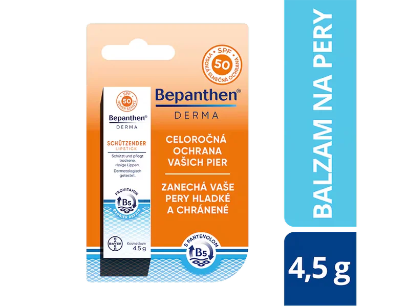 Bepanthen DERMA balzam na pery 4,5 g