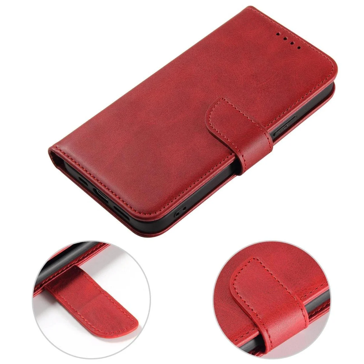 Magnetické Puzdro Elegant pre Samsung Galaxy S24 FE - Č