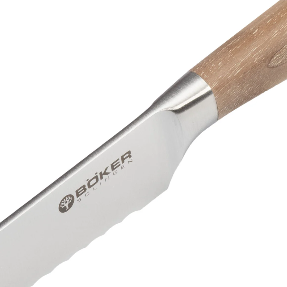 Böker Manufaktur Solingen - Nôž na chlieb Core, orechové drevo, 20,7 cm