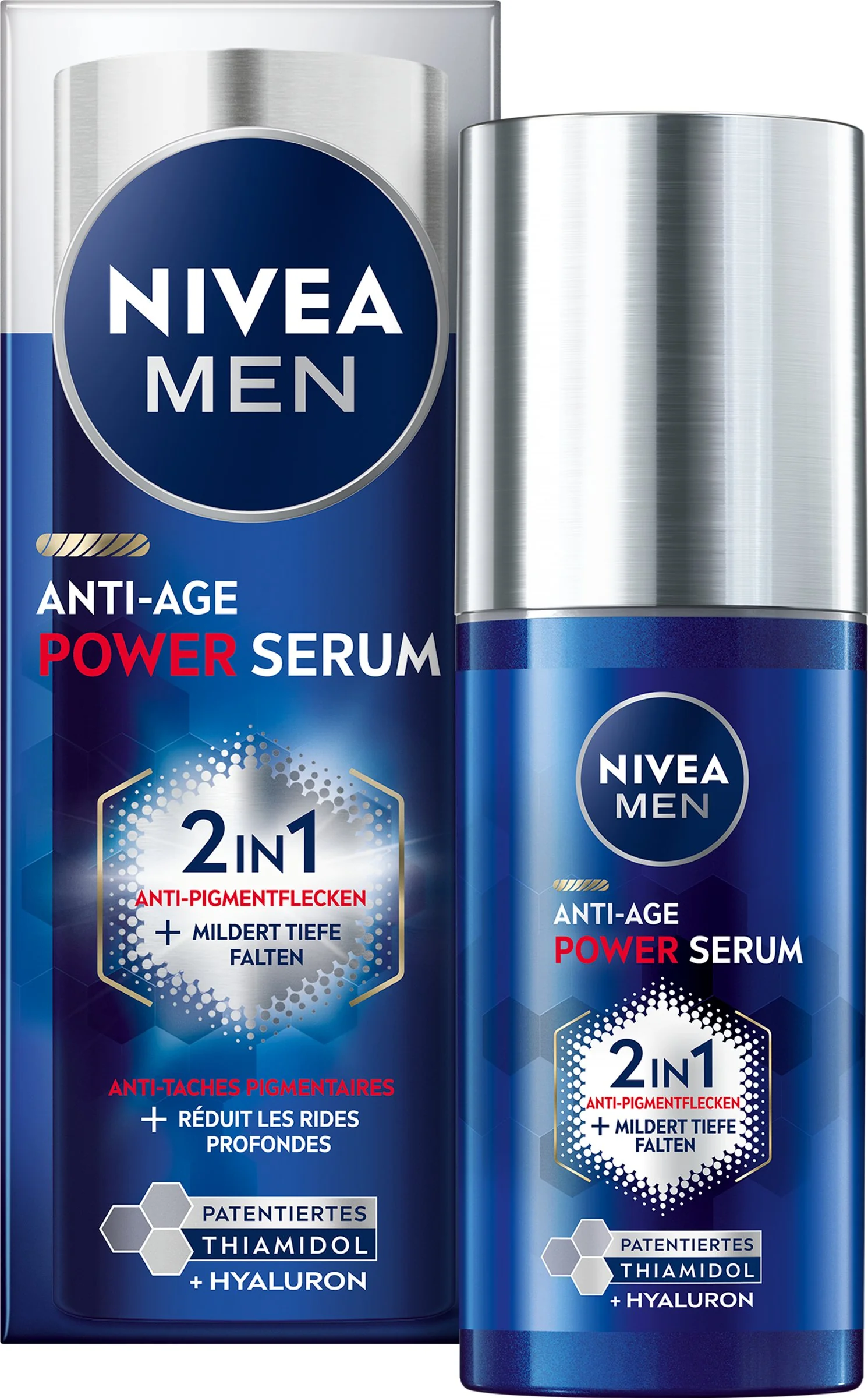 Nivea Men Posilňujúce Power sérum 2 v 1 1×30 ml, pleťové sérum pre mužov