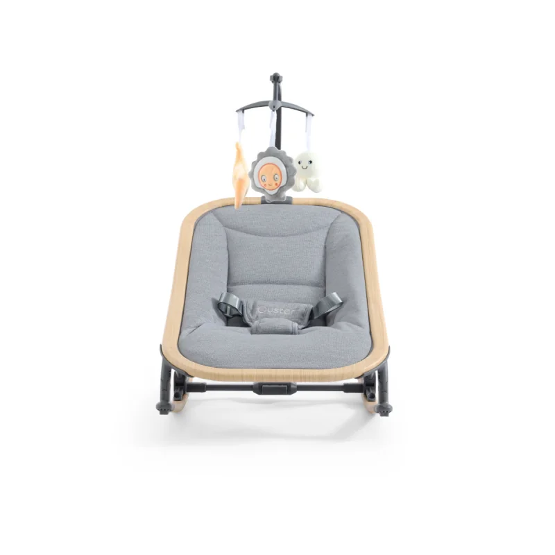 Oyster Home Rocker Lounger detské lehátko Moon, svetlošedá