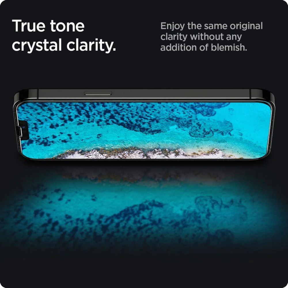 Spigen Glas.Tr Slim Privacy ochranné sklo na iPhone 13 / 13 Pro