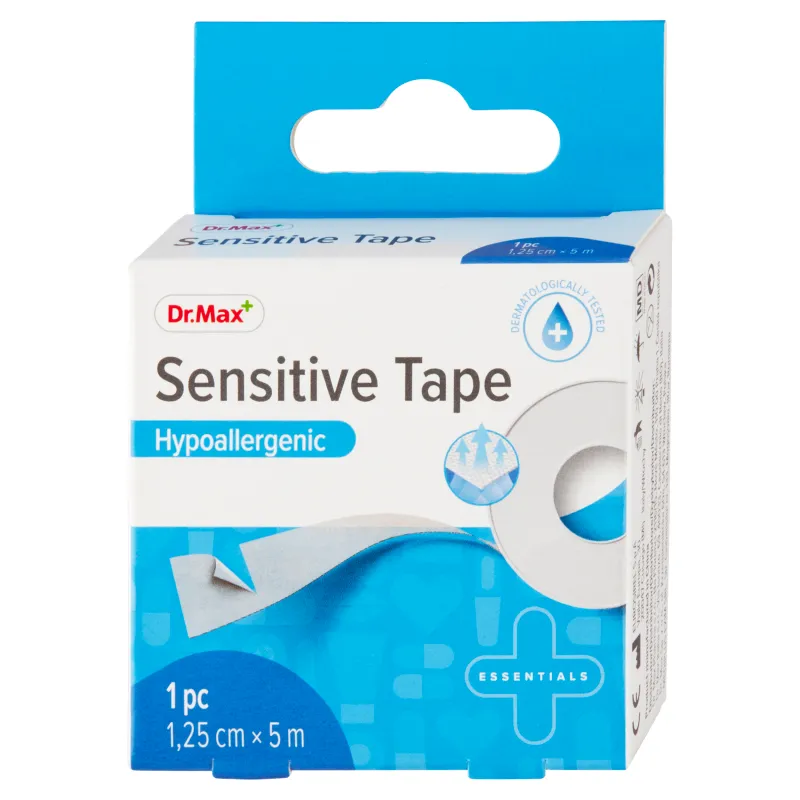 Dr. Max Sensitive Tape 1×1 ks, rozmer 1,25CM×5M