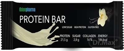 EDENPharma PROTEIN BAR vanilka proteínová tyčinka 1x1 ks