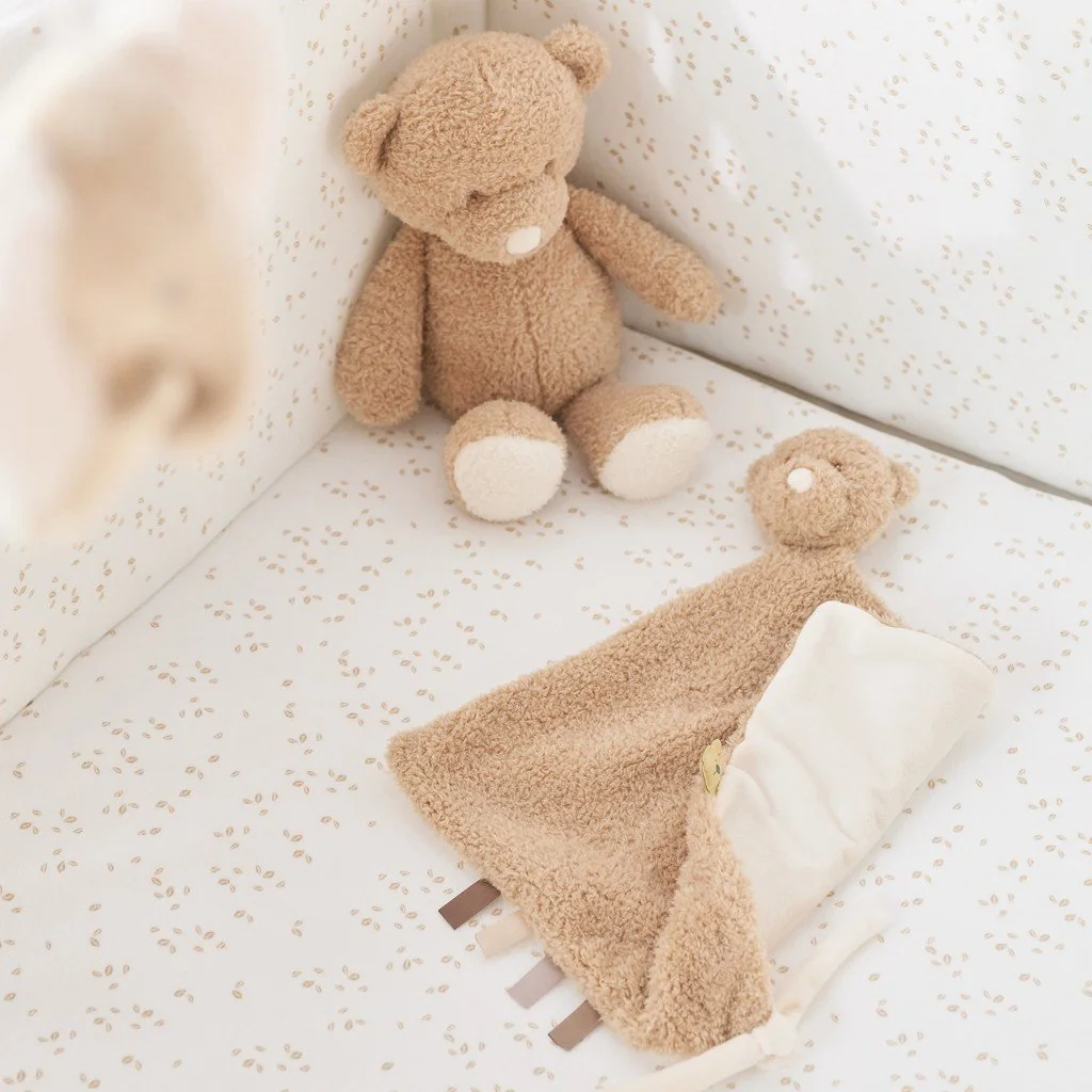 Maznáčik plyšový maxi Teddy medvedík 28 x 28 cm, 0m+