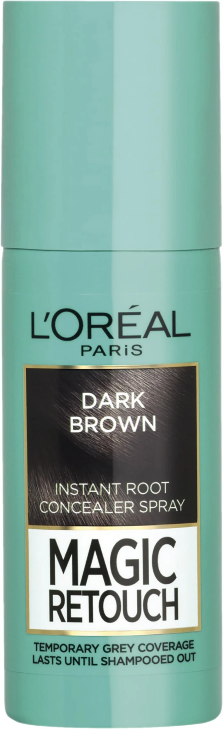 L'Oréal Paris Magic Retouch sprej na vlasy na zakrytie odrastov tmavo hnedá, 75 ml 1×75 ml, sprej