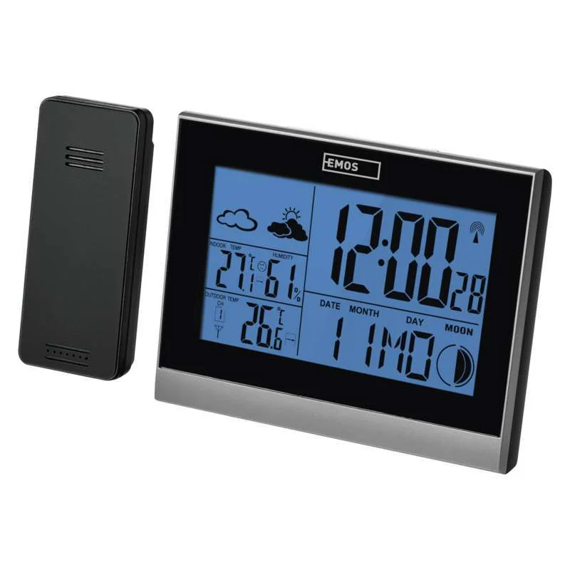 Domáca bezdrôtová meteostanica E3070 1×1 ks, meteostanica